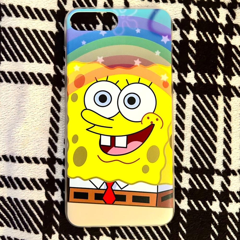 iphone 8+ spongebob phone case